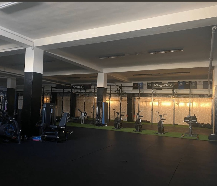 La sala allenamento di The Lion's Box a Trani